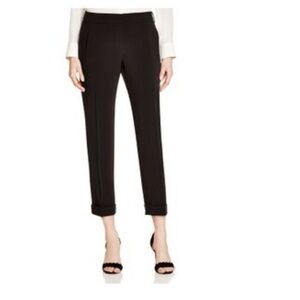 Weekend by Maxmara Black Sella Cropped Pants size 8